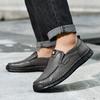 Fashion Lightweight Men's Loafers Comfortable Walking Shoes Non-Slip Soft Sole Slip-On Shoes for Men Breathable Business Casual Shoes