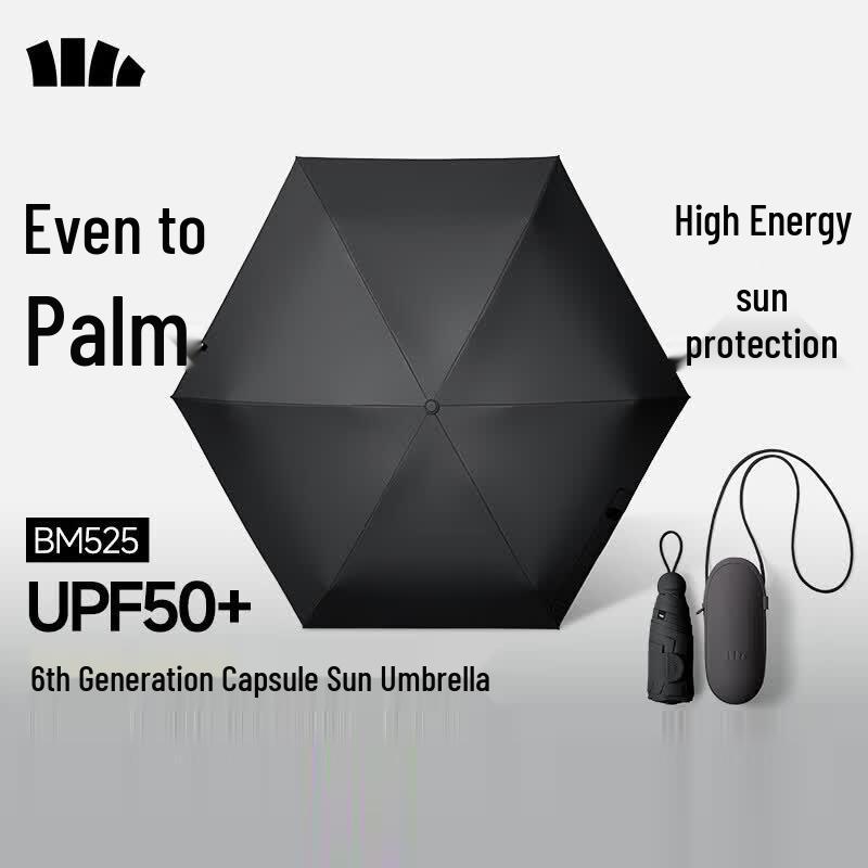 Beneath the Banana Five-Fold Capsule UV Sun Umbrella