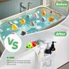 Multi-compartment Baby Bath Toy Storage Mesh Design Bath Plaything  Bag  Bathtub