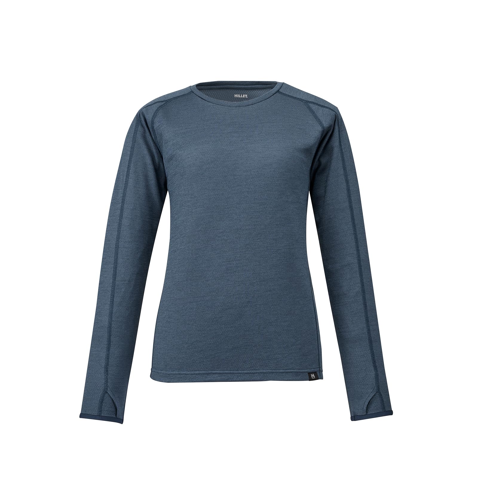 

Millet Caster Wool II Crew Long Sleeve Mountaineering Sapphire Size L Women s Top, MIV01988, (New Logo),
