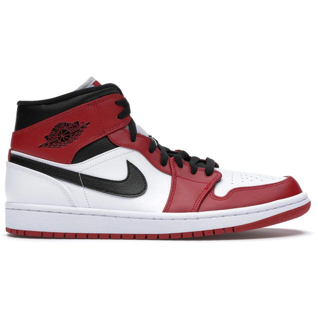 

Кроссовки Jordan 1 Mid Chicago (2020)(554724-173) 42.5