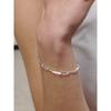 Simple Square Chain Bracelet Silver