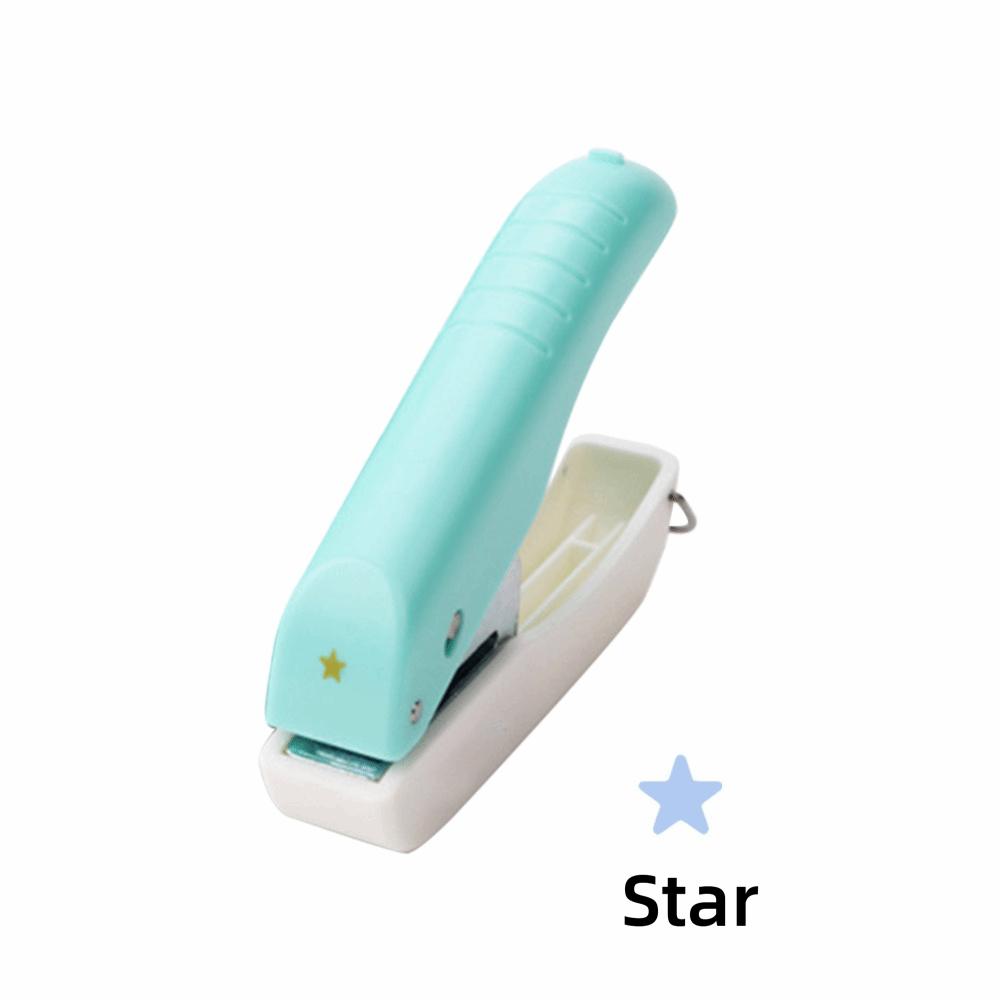 Multi-functional Mini Hand Hole Puncher Plastic Paper Punch Manual Hole Punch  Stationery Supplies