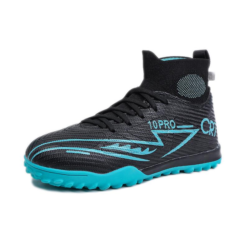 

Childrens Football Shoes High Gang TF Original Social Artificial Grass Indoor Anti Slip Training Match Specific Football Boots 40