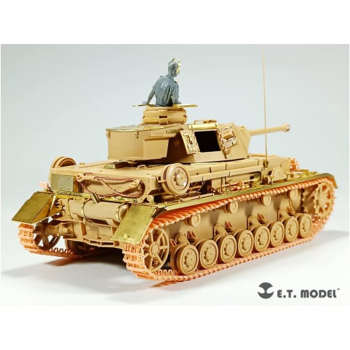 ET Model 1/35 Scale World War II German Army Panzer IV Ausf. G Early Production Detail-Up Parts Set (for Tamiya) Plastic Model Parts E35-308