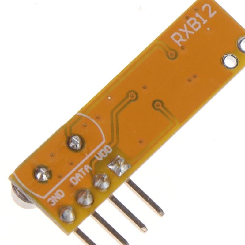 RXB12 Superheterodyne Wireless Receiver Module 315/390/418/433MHz High Sensitivity for Remote Control Security Projects