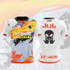 Нова футболка Maillot JUL Літня молодіжна Дихаюча та швидковисихаюча Тренувальні футбольні футболки Унісекс Спортивні майки