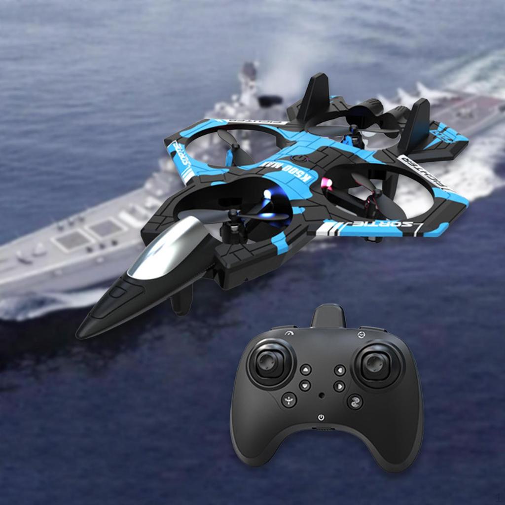 RC Plane Aircraft Portable Ready to Fly 360° Flip Fighter Toy Hobby Glider for Beginner, Boys,