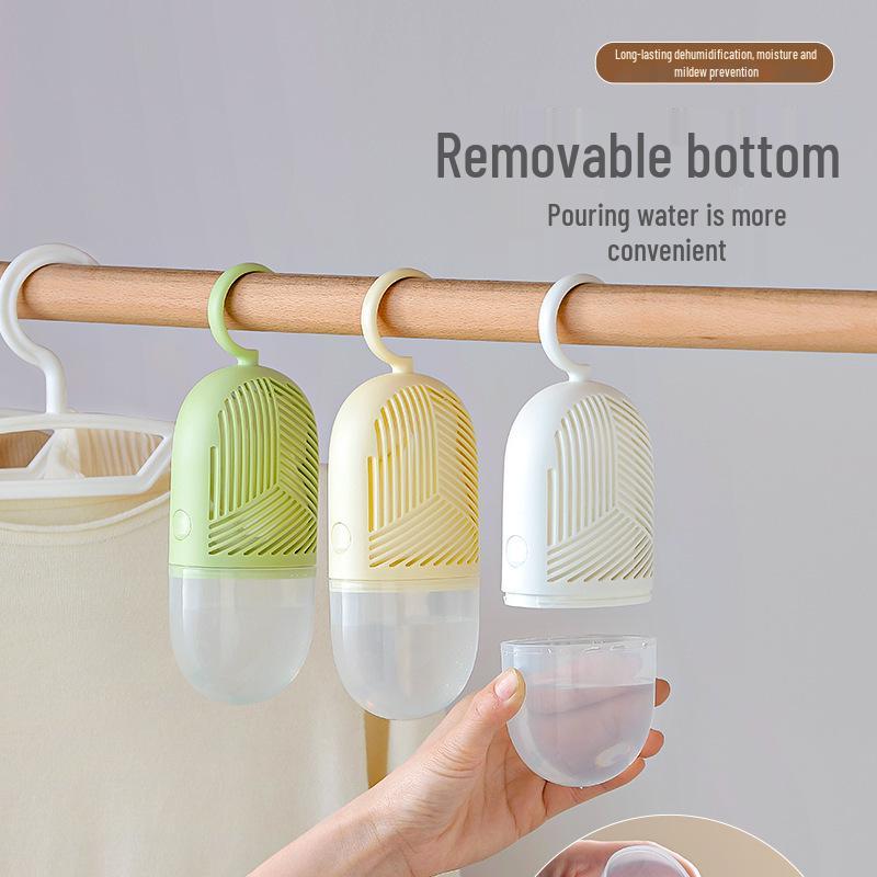 Hanging Dehumidifier Bag - Moisture Absorber for Wardrobe and Dormitory Use