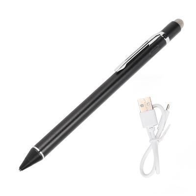 Aktiver Stylus Stift 5V 0.2A Schlanker Stilvoller Aluminiumlegierung Tragbarer Kapazitiver Stylus Stift mit Feiner Spitze
