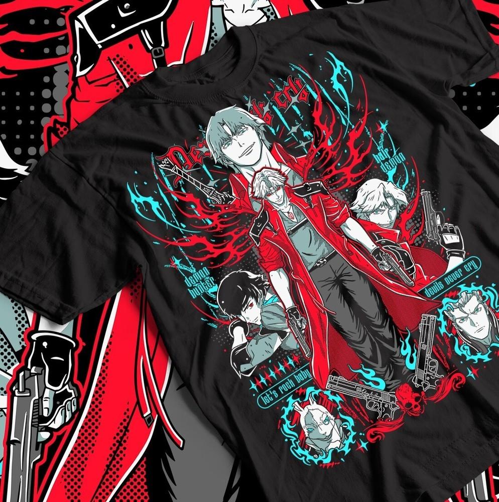 

Virgil Devil T-shirt Trigger May Cry DMC3 Premium Unisex Shirt All Size 4XL