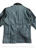 AL KHALID Echtes Weiches Schwarzes Lammleder Motorradstil Herren-Blazer Biker Stilvoll