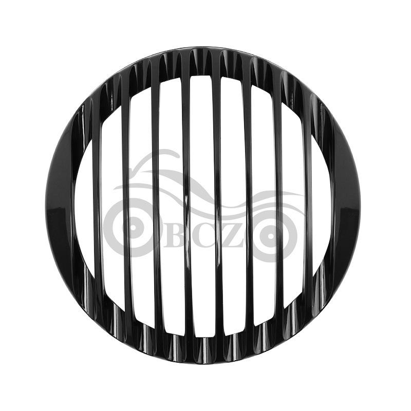 Harley XL883/XL1200 48 Dyna Softail Black Grille Headlight Cover