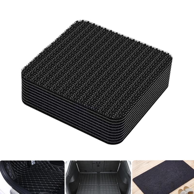 10Pcs Rugs Grippers For Carpets Non Slip Mat RuggiesGrips Anti Slide Runner Tape