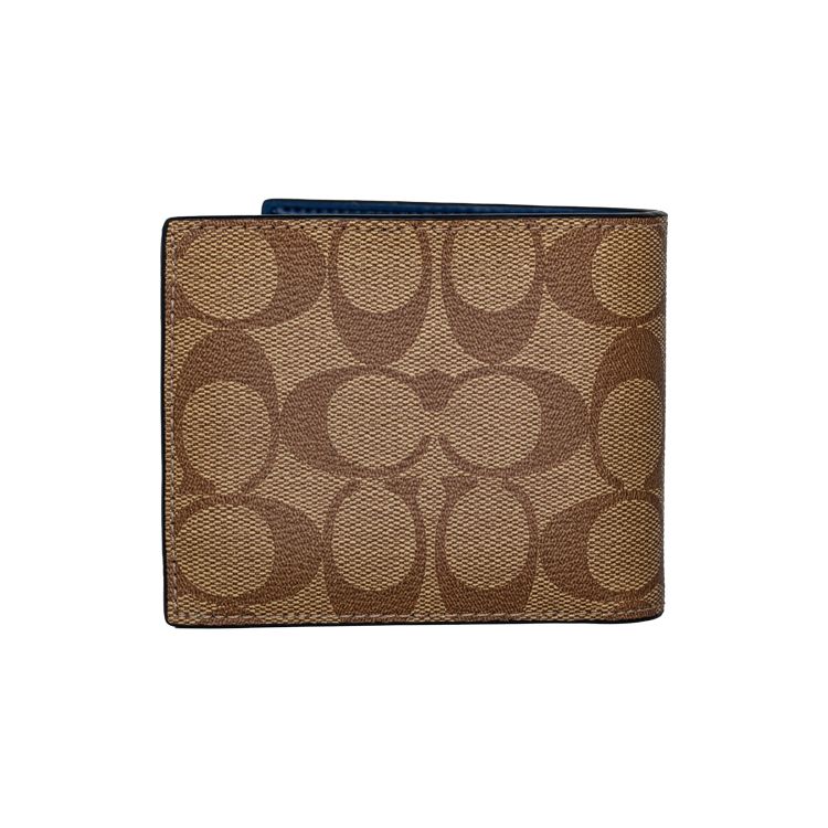 Coach X Disney 3 In 1 Wallet Men Wallet Brown 91655-QBOMH