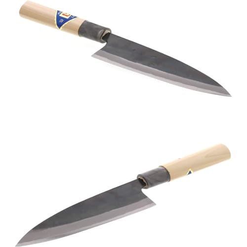 Tosa Knives Distribution Center Tosa Knives Knife Kurouchi Funagyo Knife White Steel No. 1 150mm