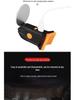 USB Rechargeable Dual Color Star-Shaped Taillight for Children's Balance Bikes