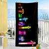 Numberblocks Beach Towel Soft Durable Quick-Dry Comfortable Lightweight Suitable for Sports, Travel, Swimming, Yoga, Bathroom, Beach, And Pool
