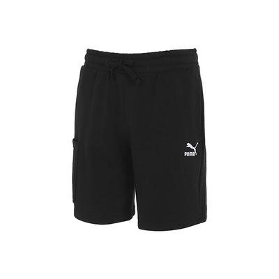 SS21 Sports Training Knit Shorts Men Bottoms Black 532634-01