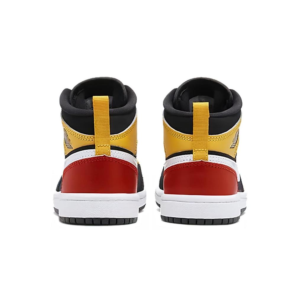 New Jordan 1 Mid SE PS Amarillo Team Orange BQ6932-087