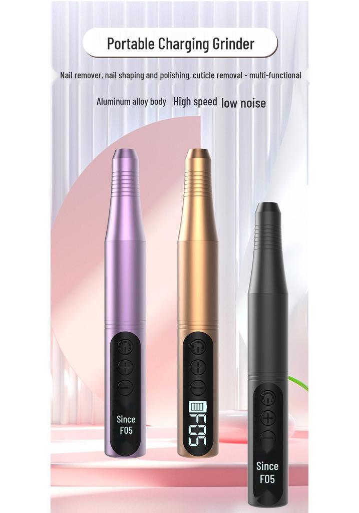 Fully Automatic Gel Polish Remover: New Model Electric Nail Grinder for Salons