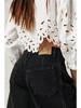 European and American Women's Low-Waist Loose Wide-Leg Denim Pants