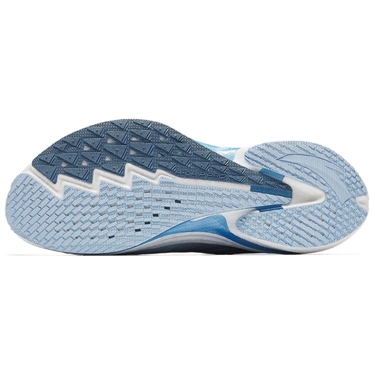 Anta Mach 4.0 Paris Eco-Friendly Nitrogen Technology Cushioning Professional Racing Training Low-Top Running Shoes Men Running Shoes Blue 112435593S-1