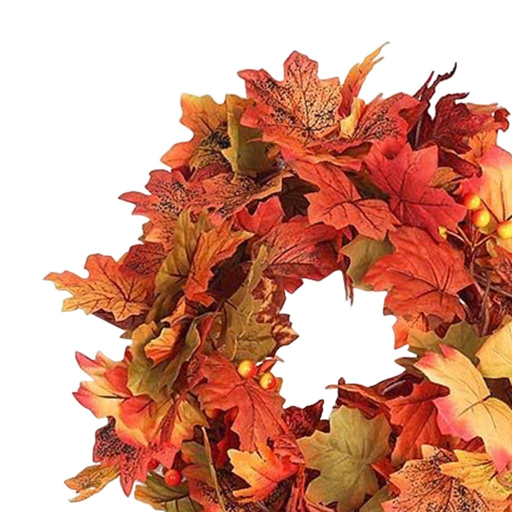 Fall Maple Leaf Garland Waterproof Hanging Vine Decorative Garland Multi-Purpose Simulation Maple Leaf Rattan for Home Wedding