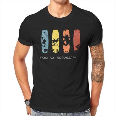 Kitesurfing Kiteboarding Funny TShirt Simple and Leisure Personalize Men's T Shirt Unisex Cotton Tees Oversized Streetwear