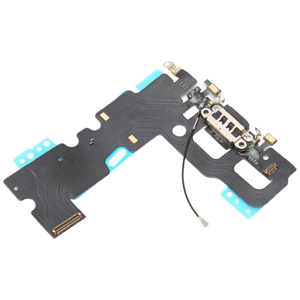 Charging Port Flex Cable USB Charging Port Dock Connector Flex Cord Replacement for IPhone 7Black