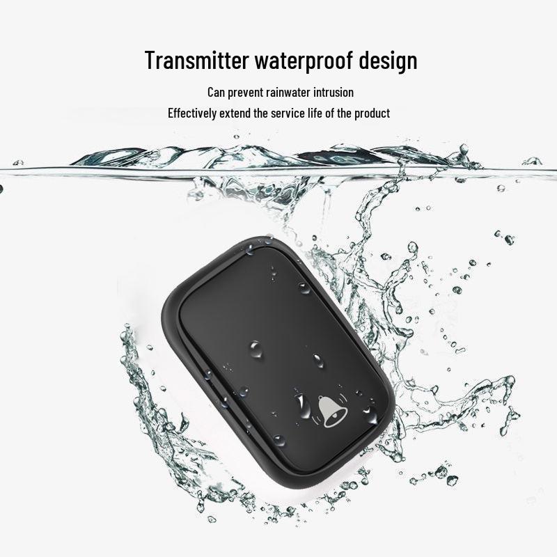 Battery-Free Smart Wireless Doorbell - Self-Powered, Digital, Electronic with EU/US Specs