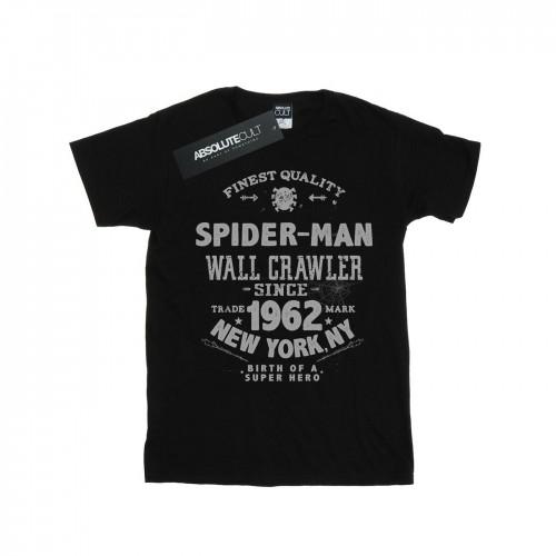 Marvel Womens/Ladies Spider-Man Finest Quality Cotton Boyfriend T-Shirt