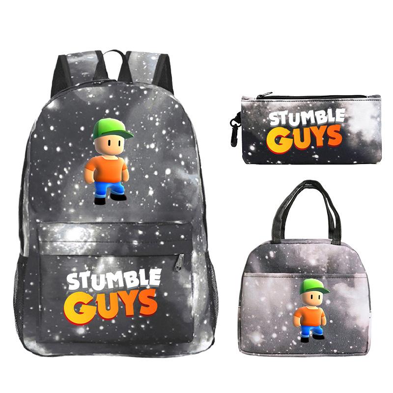 Collision party game merchandise print children explosion fashion school bag