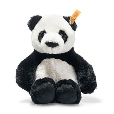 Steiff Cuddly Friends Min the 075650 Japanese Panda, 27cm, [Official Product]