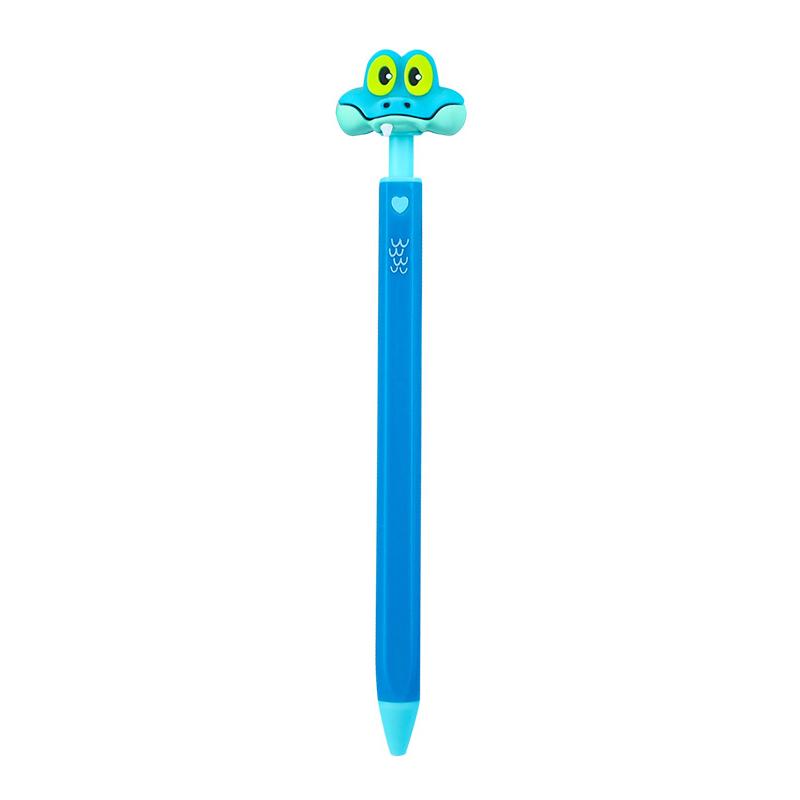 

Cartoon Animal New Style High-Aesthetic Gary Snake Press-Button Ballpoint Pen Stress-Relief Pen Creative Niche
