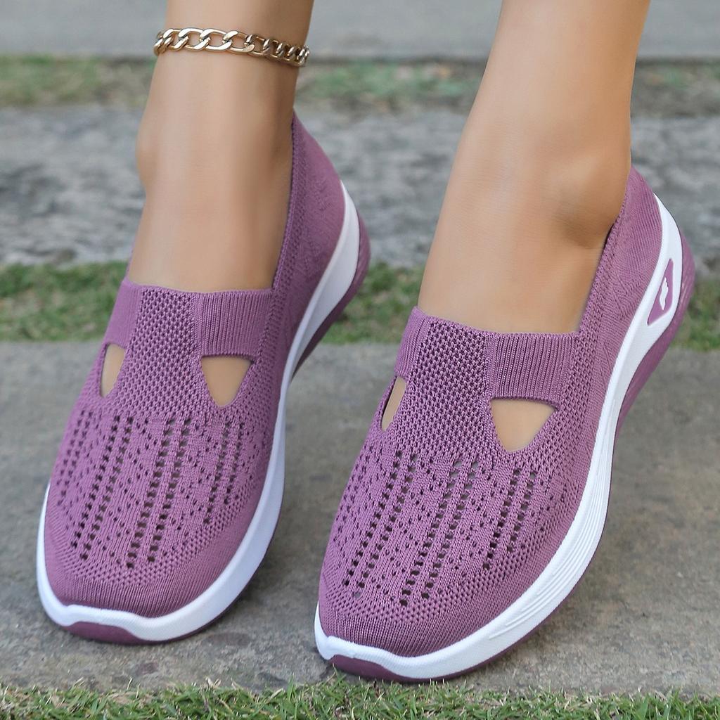 Scarpe Casual da Donna, Scarpe alla Moda Traspiranti con Suola Morbida, Scarpe Sportive da Donna