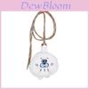 Cute Pudding Little Seal Plush Neck Hanging Earphone Case Coin Purse Cartoon Girlfriends Mini Bag Sweet