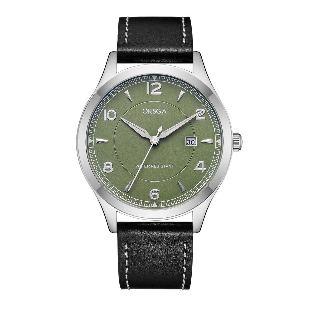 ORSGA Men's Fashion Waterproof Business Quartz Watch with Calendar