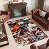 Eintracht Frankfurt Customize Text Floor Rug Office Rug Design For Foyer Hallway Playrooms Bedrooms Antislip Rug Anime Office Decor
