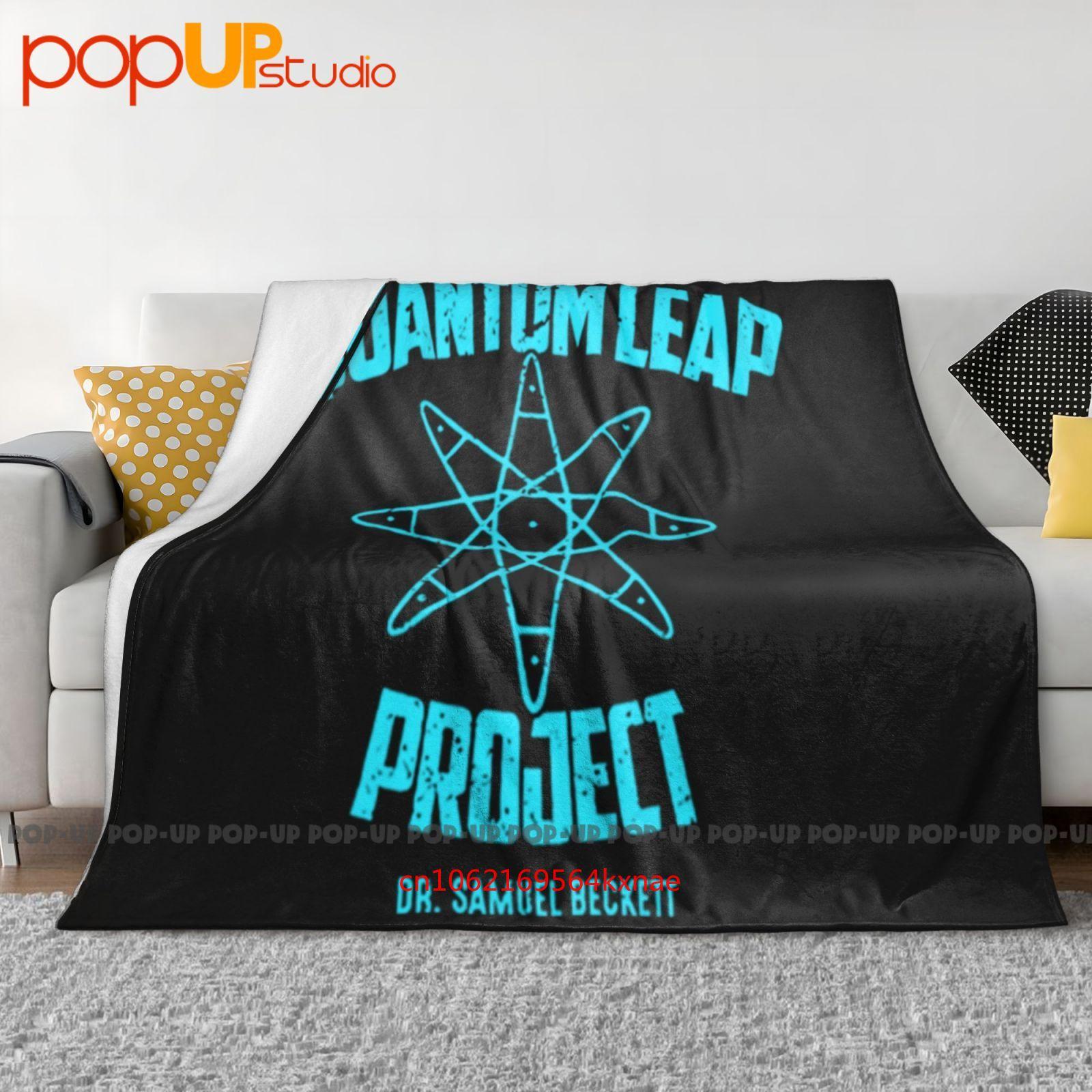 Quantum Leap Project Inspired 80S 90S Tv Show Ultra-Soft Blanket Quilt Winter Sofa Cover Bed Covers 30x40in
