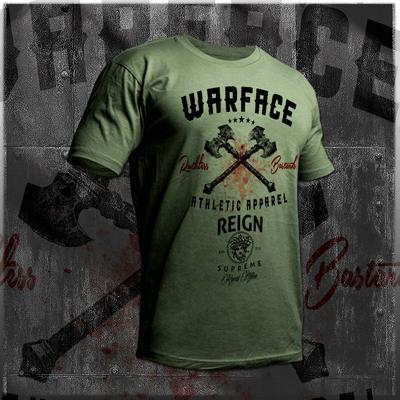 T-shirt Ascia Vichinga Guerriero Spartano Barbaro Spietato Selvaggio Sete di Sangue Maglietta di Guerra