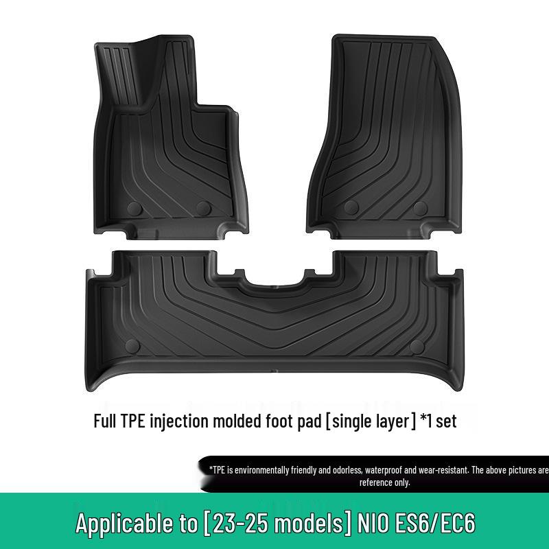 Weilai ES6/EC6 Car Mats: TPE Mats for 2023-2025 Models, Including Trunk Mats