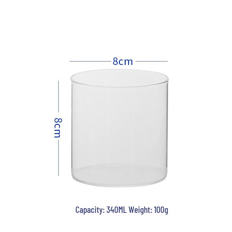

Chaxun Simple Borosilicate Heat-Resistant Glass Cup