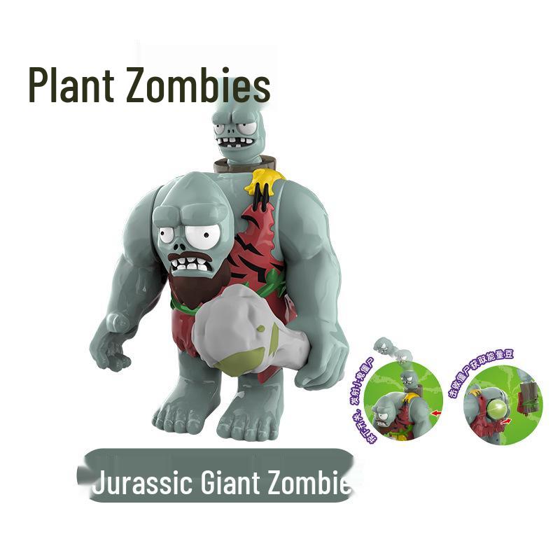 Plants Vs. Zombies Toy Set: Bewitching Mushroom, Fish Hook, Grassland Mine, Flaming Tree, Poison Pea