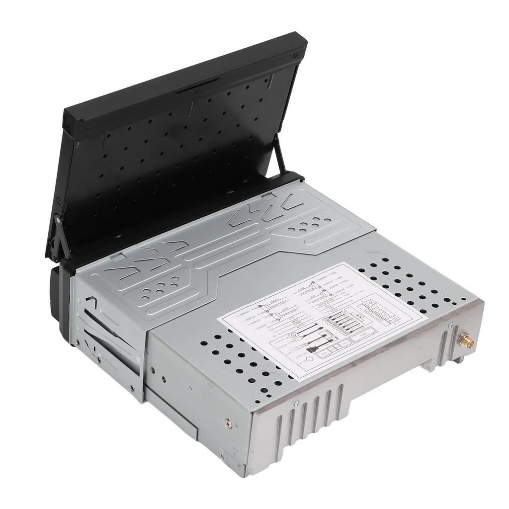 7-tums Single Din Bilradio Vikbar Pekskärm Navigation Handsfree-samtal med Backkamera 2+32GB