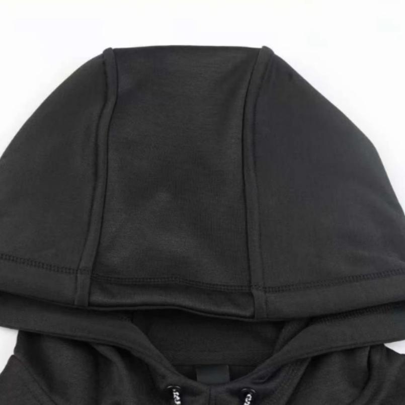 Adidas Sweatshirts Unisex Black Hooded Moderate DL8701