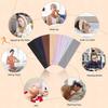 7Pcs Solid Elastic Hair Bands Yoga Headband Women Men Simple Sports Running Absorb Sweat Elastic Hair Bands Hair Accessories