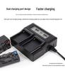 Dual Charger for Nikon EN-EL15: Compatible with D610, D800, D7000, V1, D7200, D750 Models