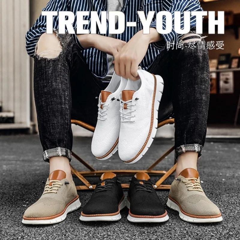 Designer New Man's Sale Sneakers Fashion Breathable Versatile Casual Shoes Large Size 39-48 No Slip Damping Sports Trainers