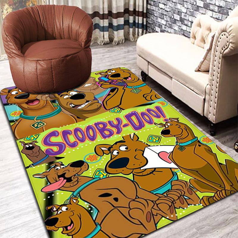Scooby-Doo Rug Floor Mat for Living Room or Bedroom Soft and Comfortable Carpet a Gift for Birthday and Holiday.ZFF0913296